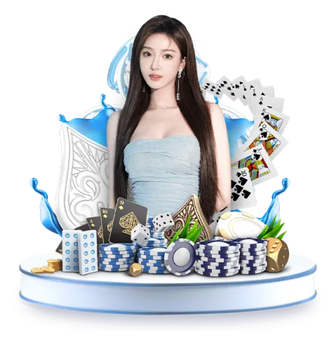 Bàn chơi Poker với chip và lá bài